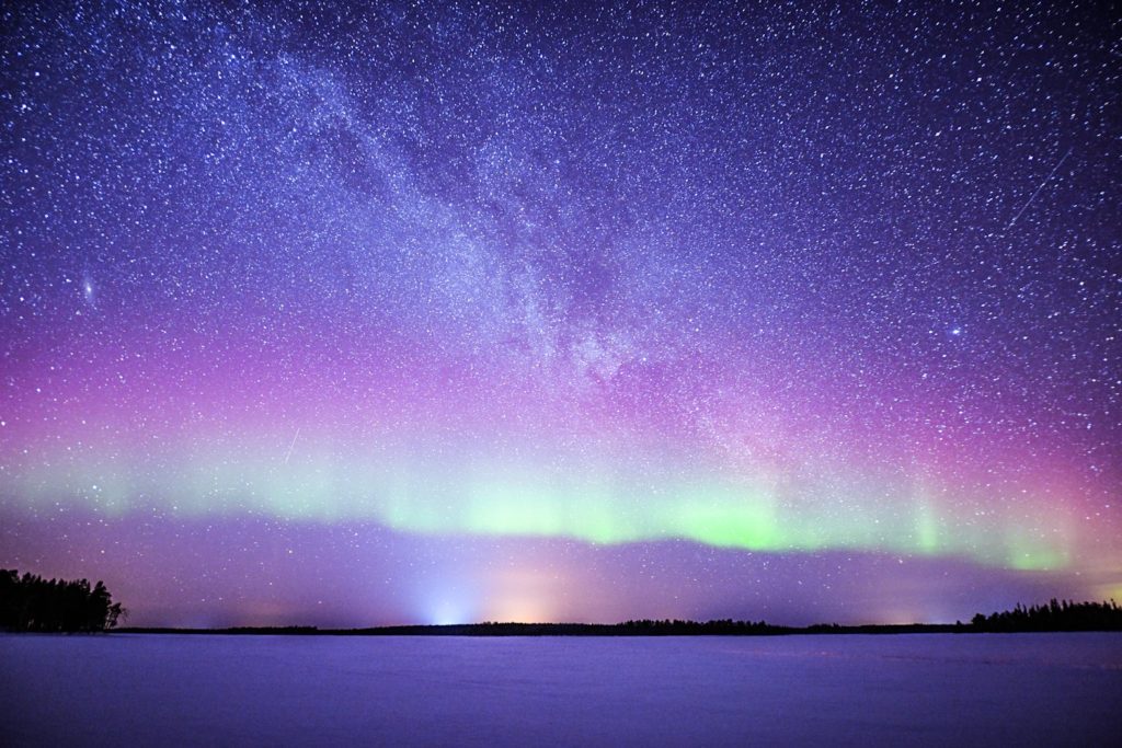 Arctic Road Trips, Northern Lights, Aurora Borealis Finland Lapland Photo Lorenzo Mirandola