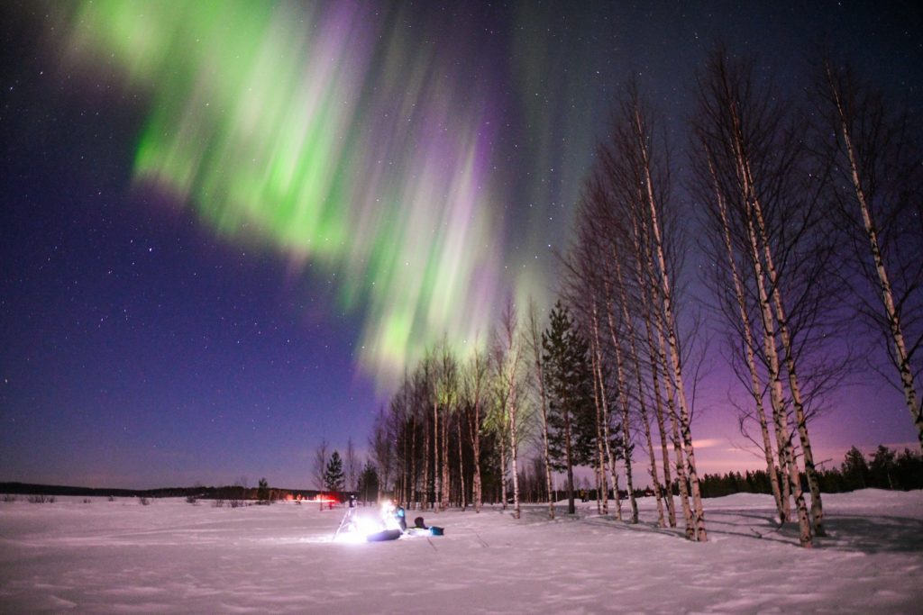 Arctic Road Trips Northern Lights, Aurora Finland Lapland Photo Lorenzo Mirandola