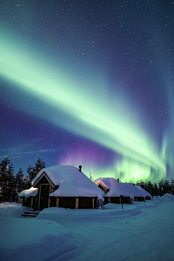 Arctic Road Trips, Northern Lights Village Levi, Lapland, Photo Lorenzo Mirandola
