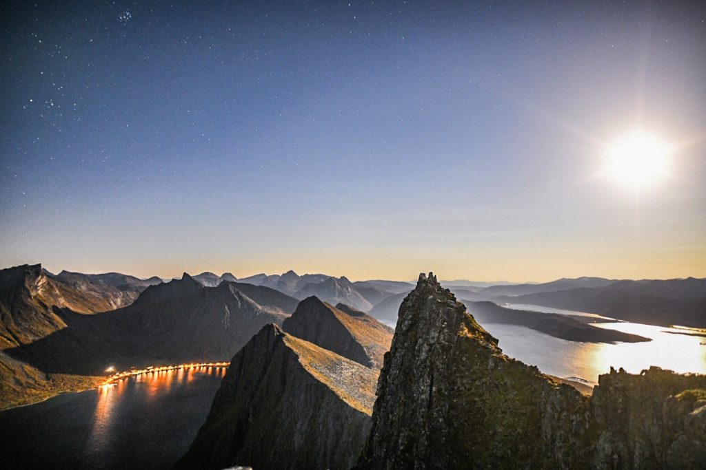 Arctic Road Trips, Senja Norway, Moon, Photo Lorenzo Mirandola