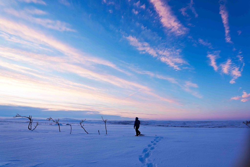 Arctic Road Trips, Utsjoki, Lapland Finland, Polar night, Photo Luisa Schaffner