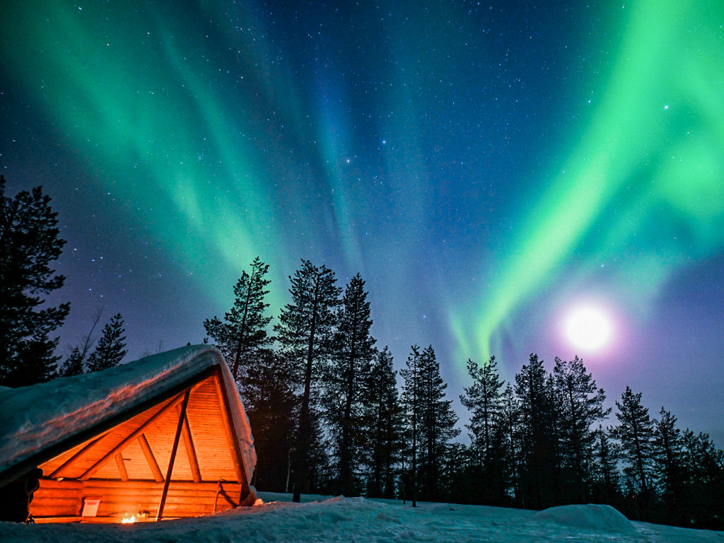 Arctic Road Trips, Aurora Road Trip, Lapland, Finland Photo, Northern Lights