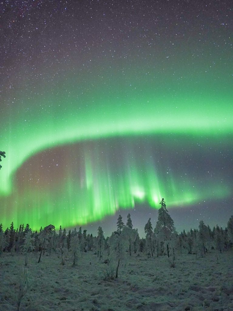 Aurora borealis, Lapland, Finland, Arctic Road Trips