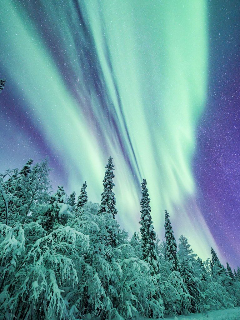 February Aurora Arctic Road Trips, Northern Lights, Lapland