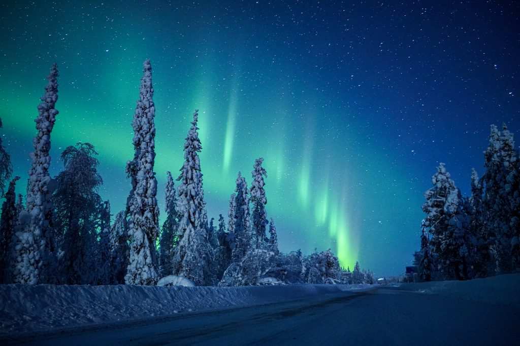 L'aurora boreale, lo spettacolare scatto da Fontanafredda