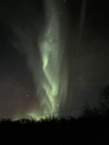 Aurora photo taken with phone